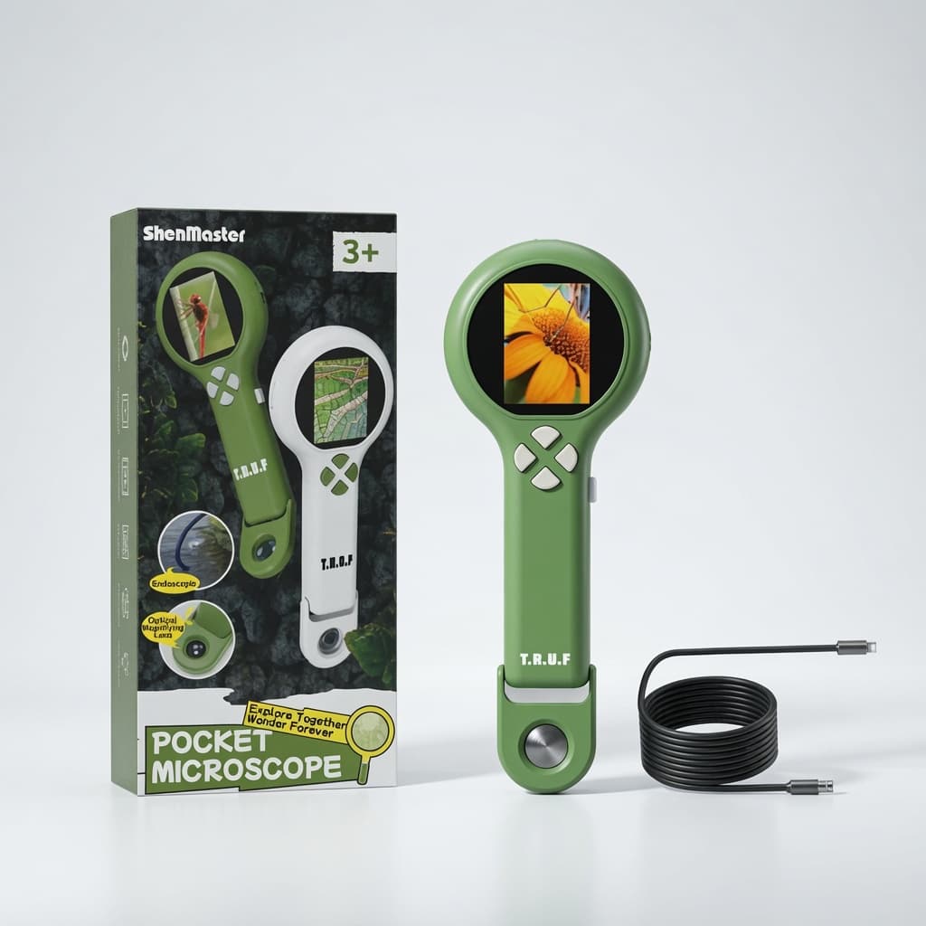 High-definition Electronic Magnifying Glass Science Experiment Toy